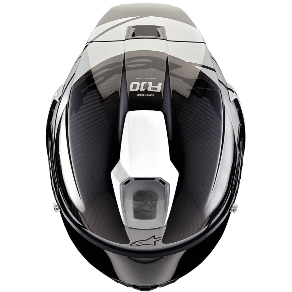 Alpinestars Supertech R10 Element ECE 06 / FIM Gloss Black / Carbon / Silver