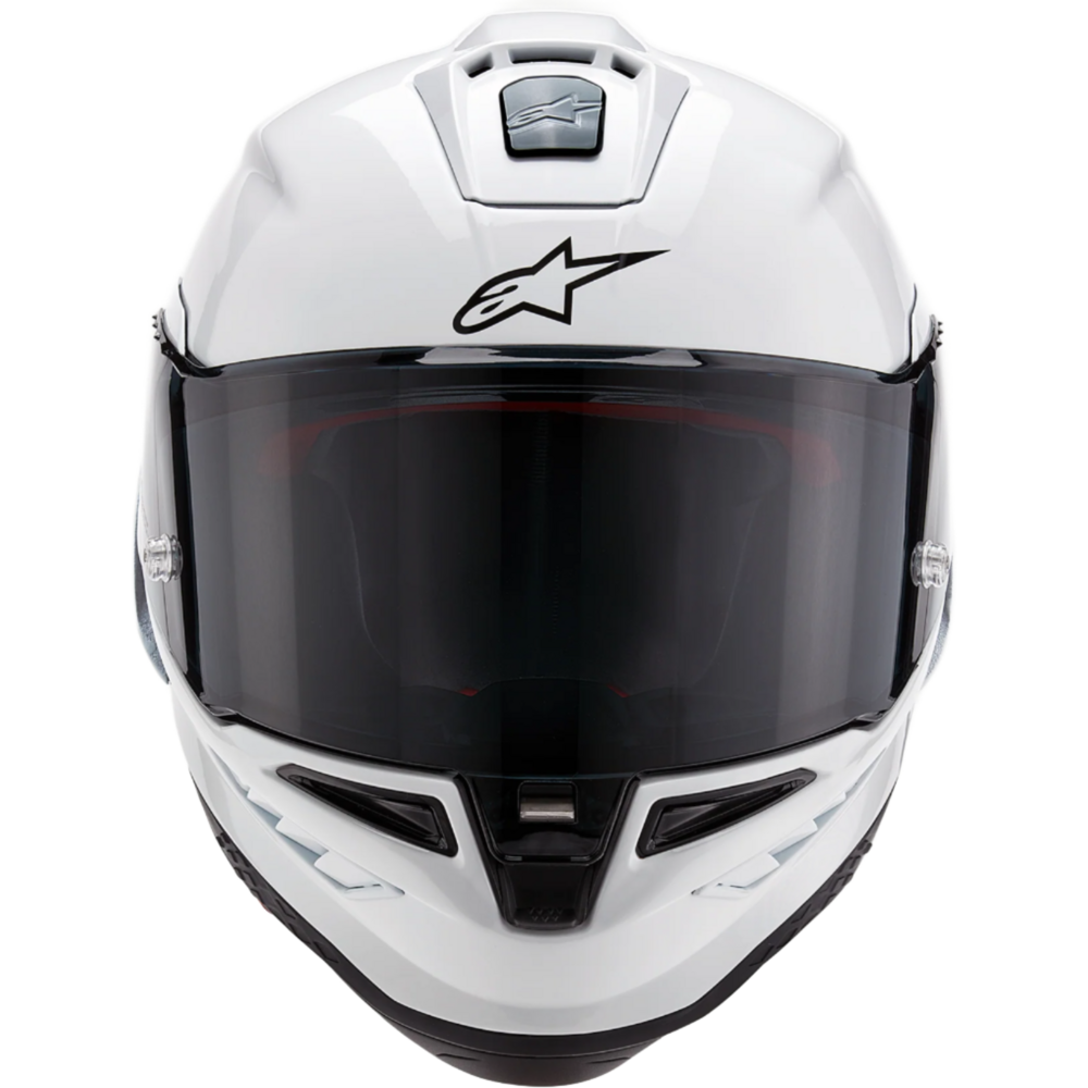 Alpinestars Supertech R10 Solid ECE 06 / FIM Gloss White / Matt Black