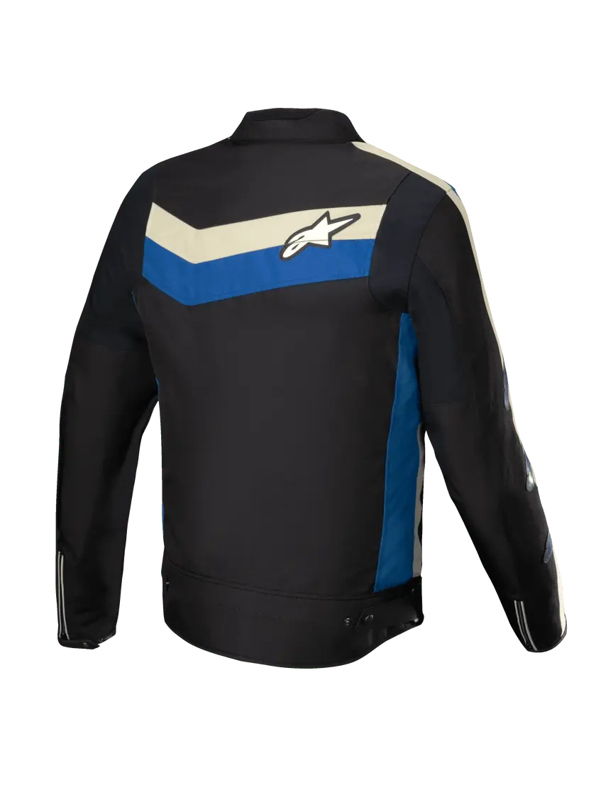 Alpinestars T-Dyno WR Textile Jacket Black / Blue / Ecru FREE UK Delivery, FREE 365 Day Returns | Moto Central
