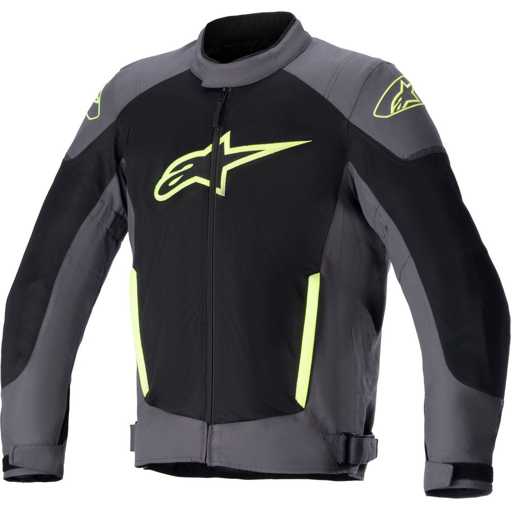 Alpinestars T SP X Superair Textile Jacket Tar Grey / Black / Fluo Yellow