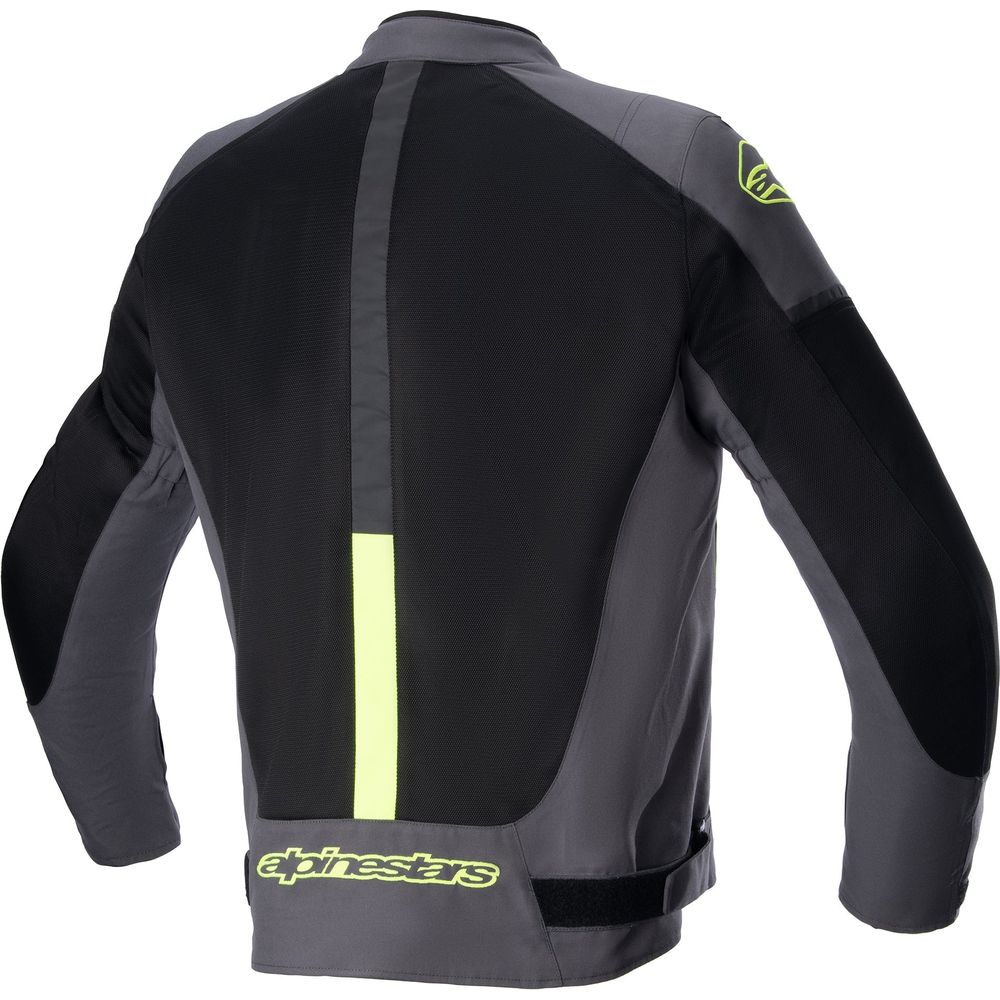 Alpinestars T SP X Superair Textile Jacket Tar Grey / Black / Fluo Yellow