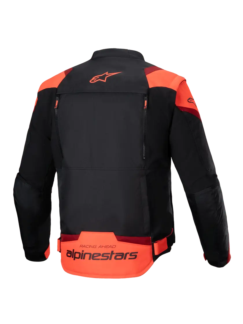 Alpinestars T-Stunt Air Textile Jacket Black / Fluo Red / Dark Red FREE UK Delivery, FREE 365 Day Returns | Moto Central