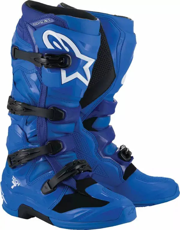 Alpinestars Tech 7 Boots Blue FREE UK Delivery, FREE 365 Day Returns