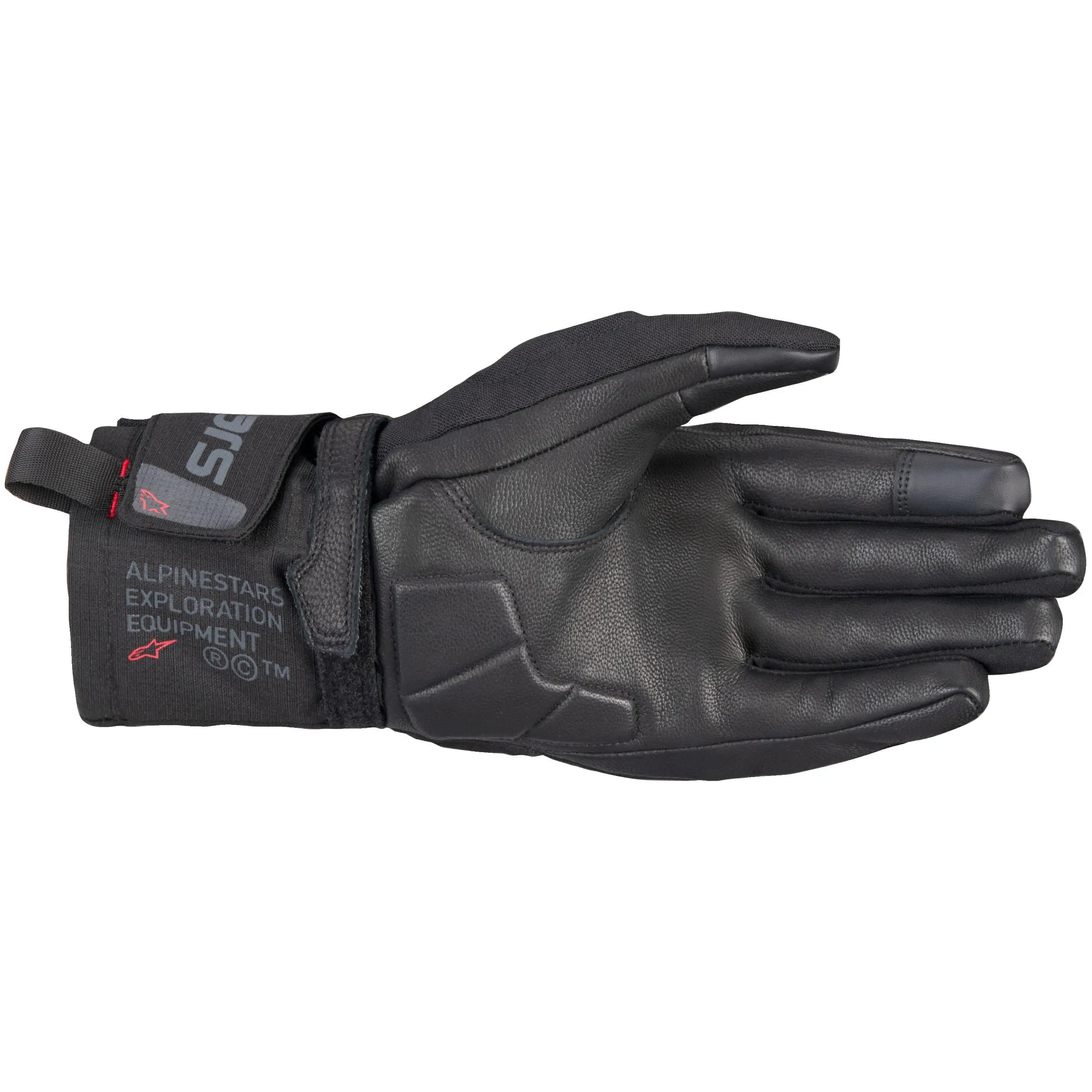 Alpinestars WT-3 Drystar Insulated Gloves Black palm view