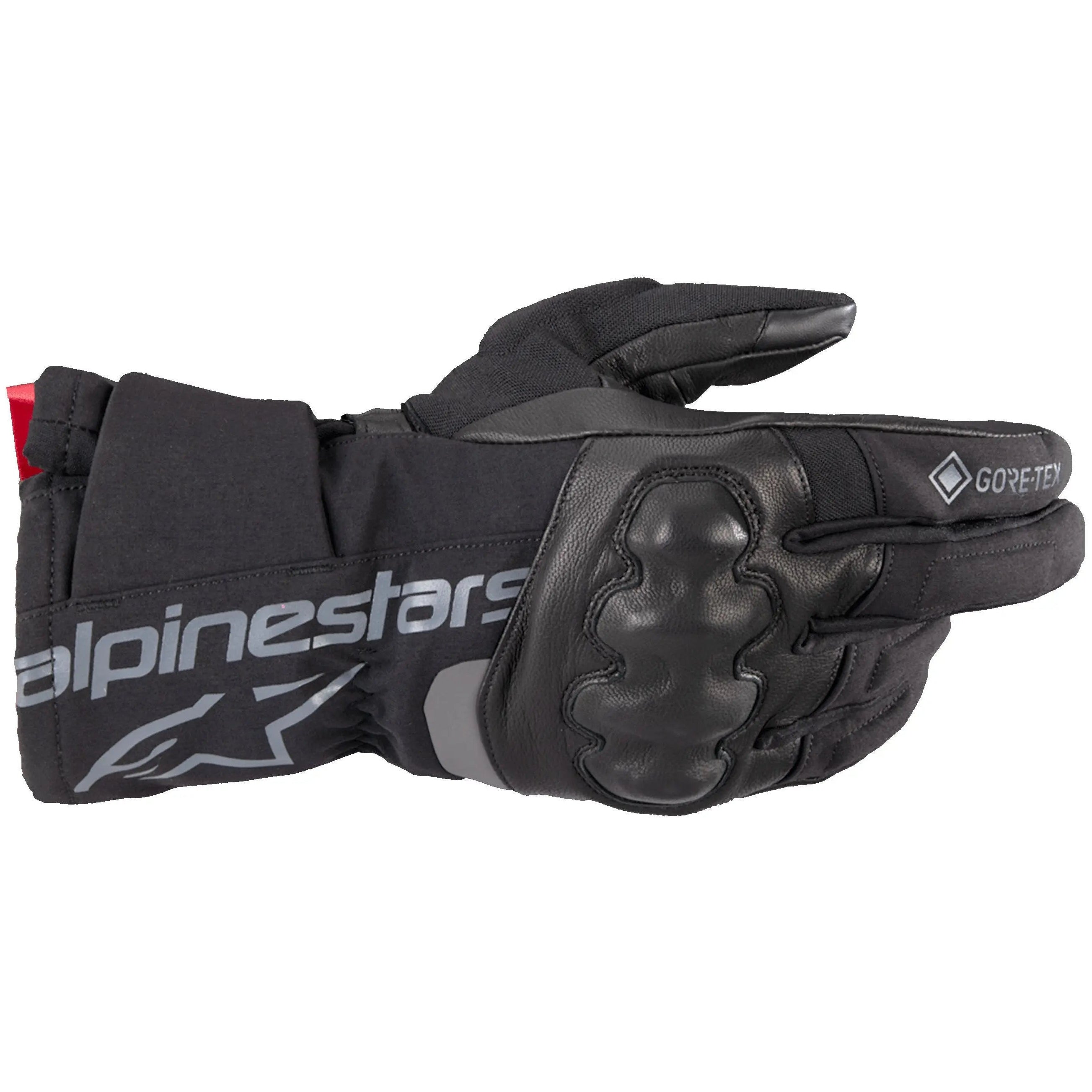 Alpinestars WT-4 Gore-Tex Insulated Gloves Black back-of-hand view