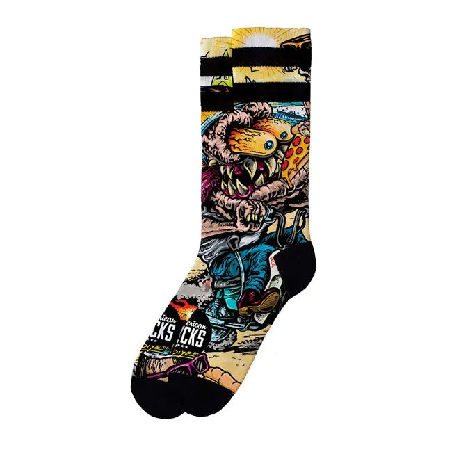 American Socks Bike Monster Signature Socks  - FREE UK Shipping, FREE 365 Day Returns | Moto Central