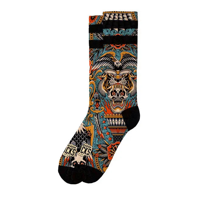 American Socks Dagger Signature Socks - FREE UK Shipping, FREE 365 Day Returns | Moto Central