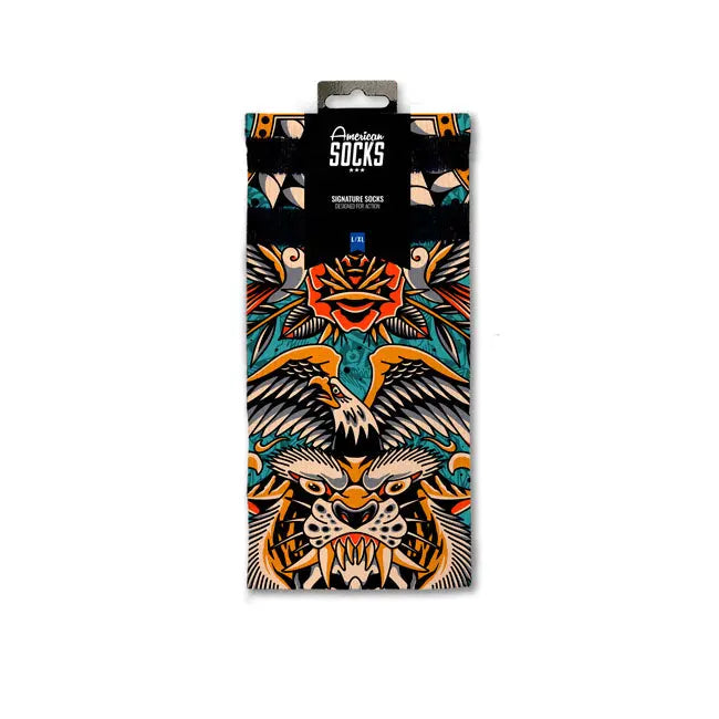 American Socks Dagger Signature Socks - FREE UK Shipping, FREE 365 Day Returns | Moto Central