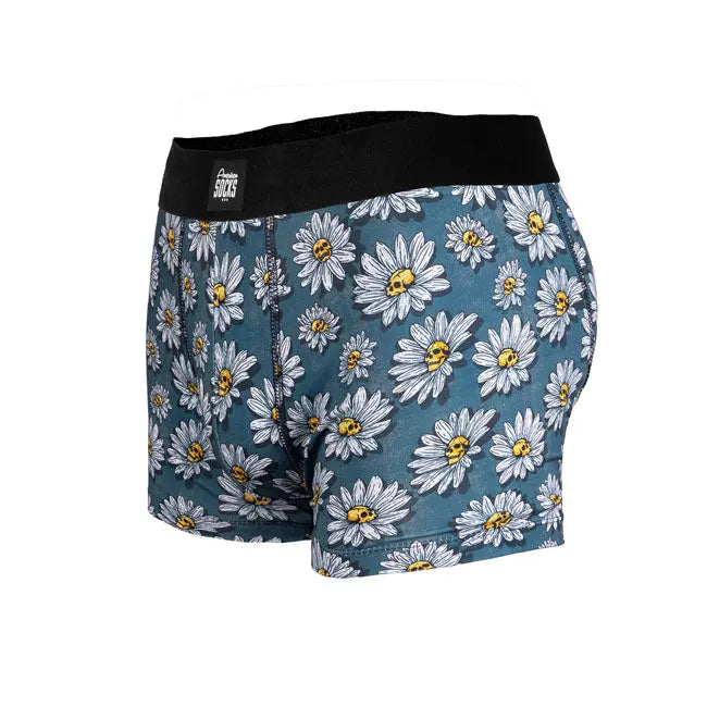 American Socks Daisies Underwear - FREE UK Shipping, FREE 365 Day Returns | Moto Central