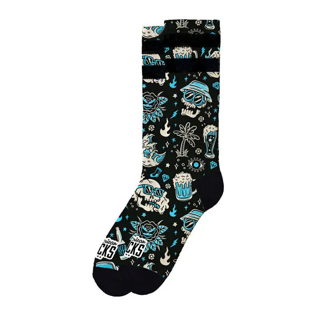 American Socks Dopamine Signature Socks - FREE UK Shipping, FREE 365 Day Returns | Moto Central
