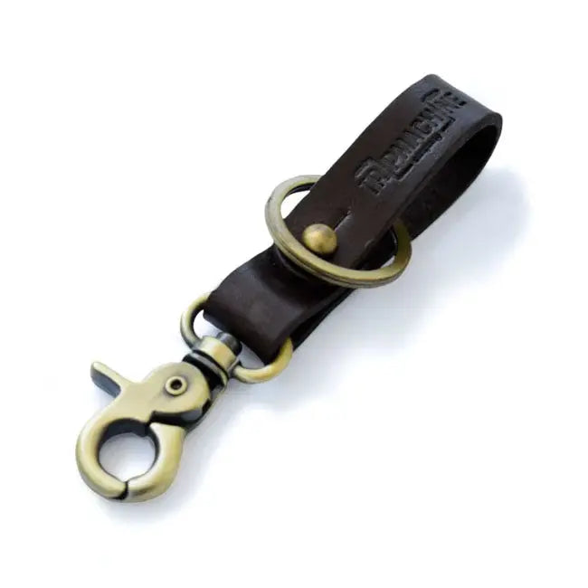 Trip Machine Key Fob Tobacco / Antique Gold - FREE UK Shipping, FREE 365 Day Returns | Moto Central