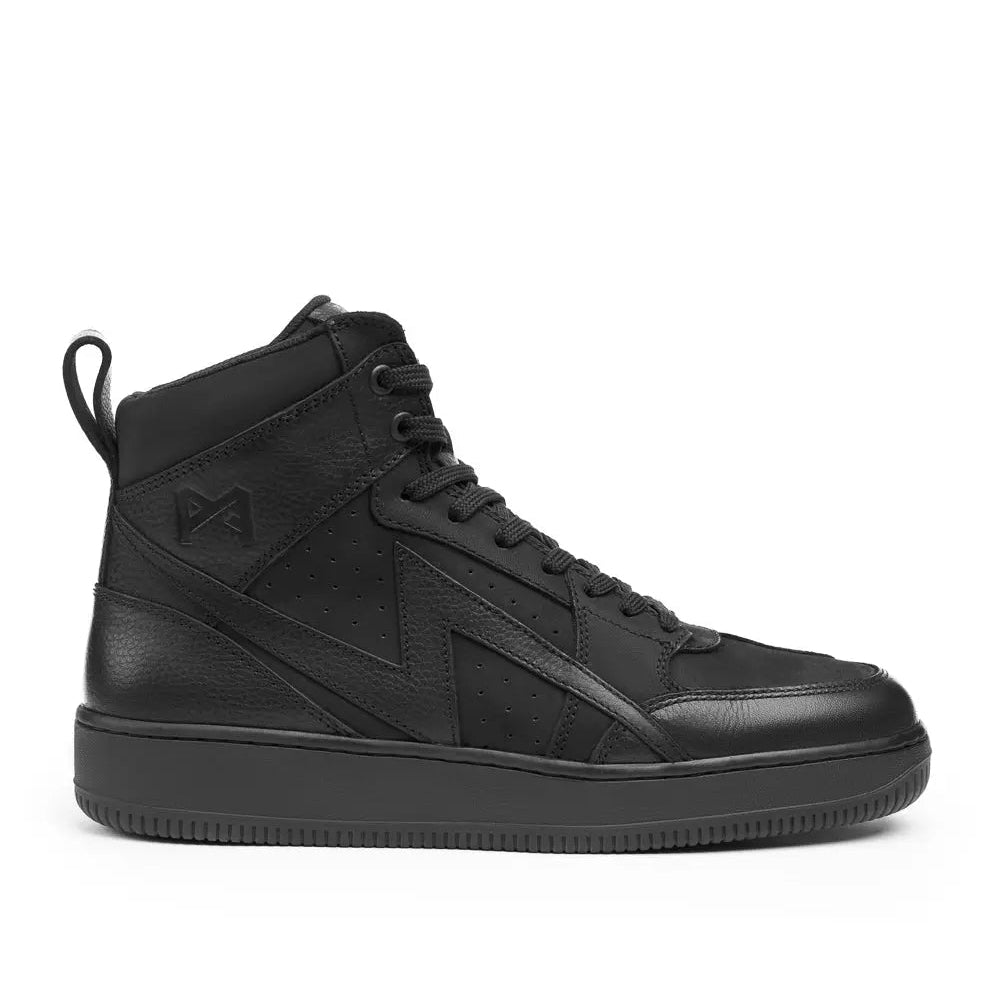Pando Moto Apex Sneakers Black FREE UK Delivery, FREE 365 Day Returns | Moto Central
