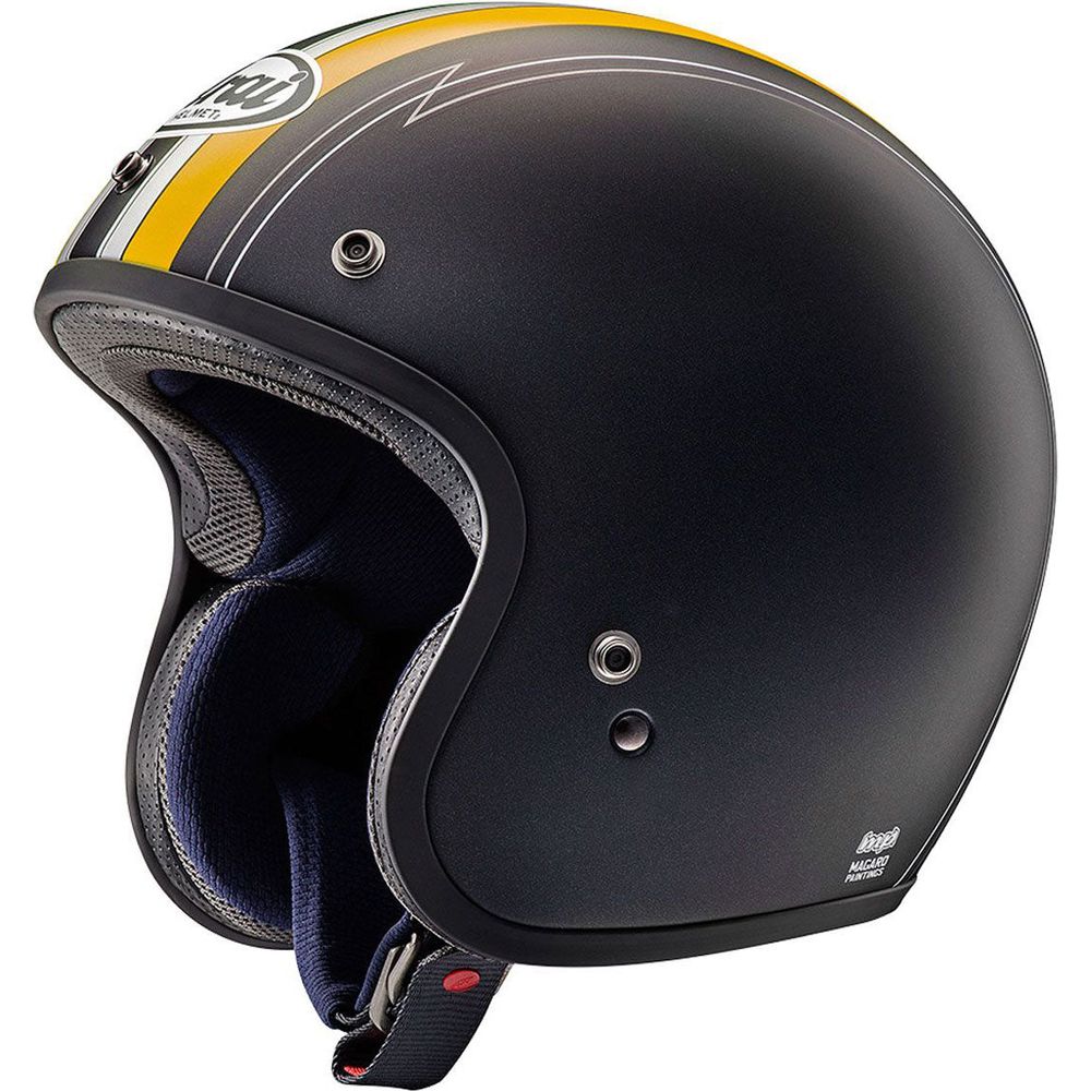Arai Freeway Classic Open Face Helmet Ride Yellow/Black FREE Delivery