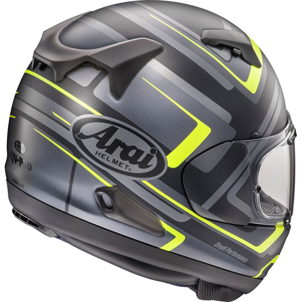 Arai QV Charged Yellow / Black