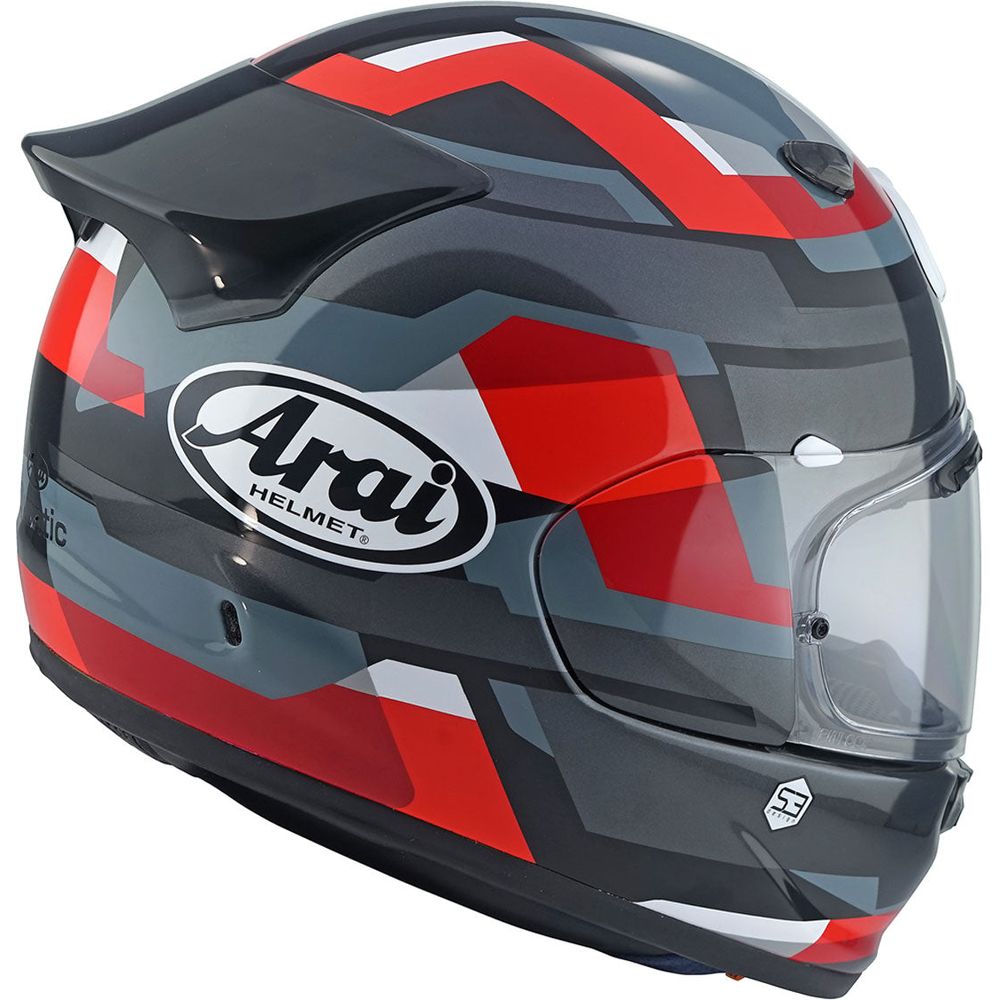 Arai Quantic Abstract Red / Grey