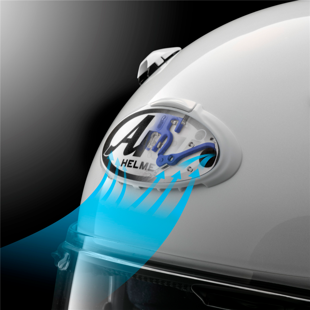 Arai Quantic Solid Diamond White