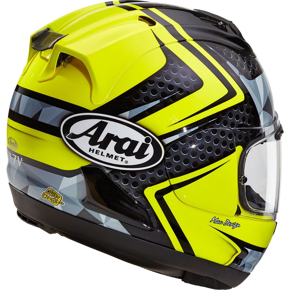 Arai RX 7V Dyno Fluo Yellow / Black
