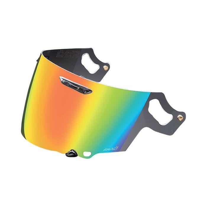 Arai VAS-V Max Vision Visor With Browvents Mirror Red