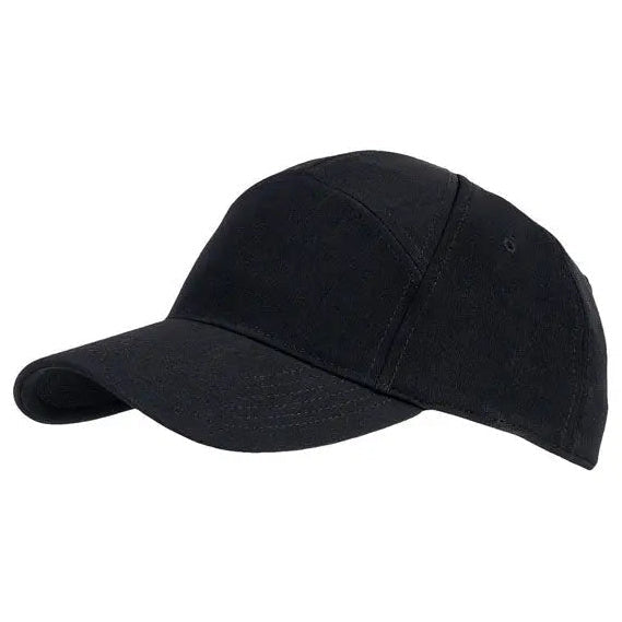 Army Surplus Baseball Cap Softshell Wolf Black — front view