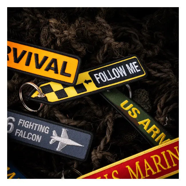 Army Surplus Follow Me Keychain - FREE UK Shipping, FREE 365 Day Returns | Moto Central