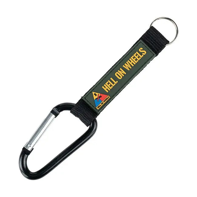 Army Surplus Hell On Wheels Carabiner Hook - FREE UK Shipping, FREE 365 Day Returns | Moto Central