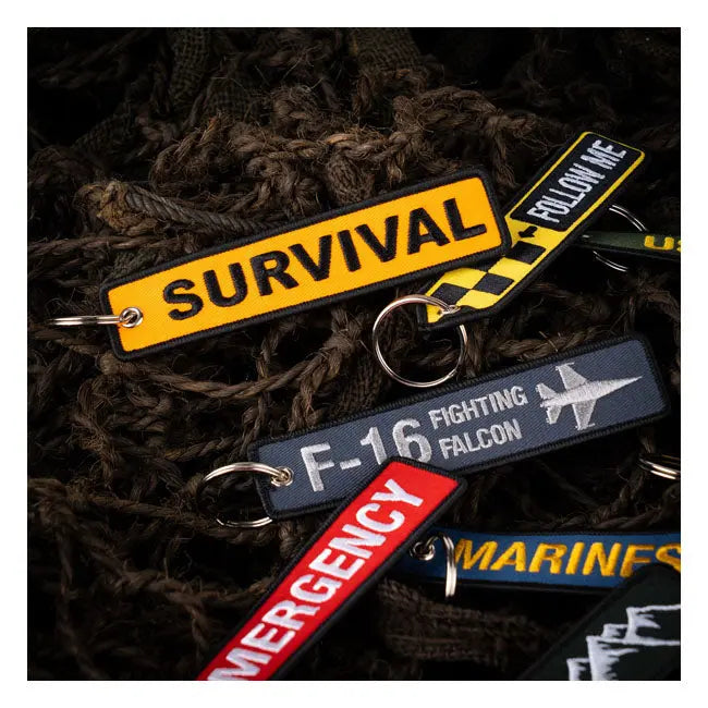 Army Surplus Survival Keychain - FREE UK Shipping, FREE 365 Day Returns | Moto Central