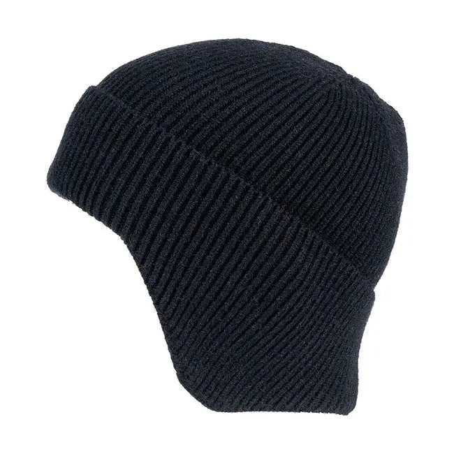 Army Surplus Watch Cap Earmuff Black - FREE UK Shipping, FREE 365 Day Returns | Moto Central