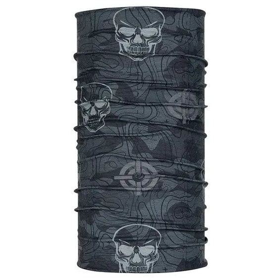 Army Surplus Wrap Target Skull Coolmax Tunnel — flat product view