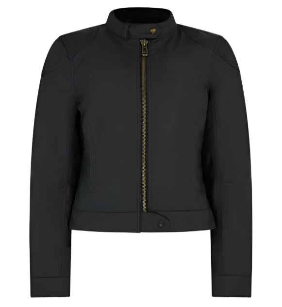 Belstaff Bamburgh Ladies Textile Jacket Black FREE UK Delivery, FREE 365 Day Returns | Moto Central