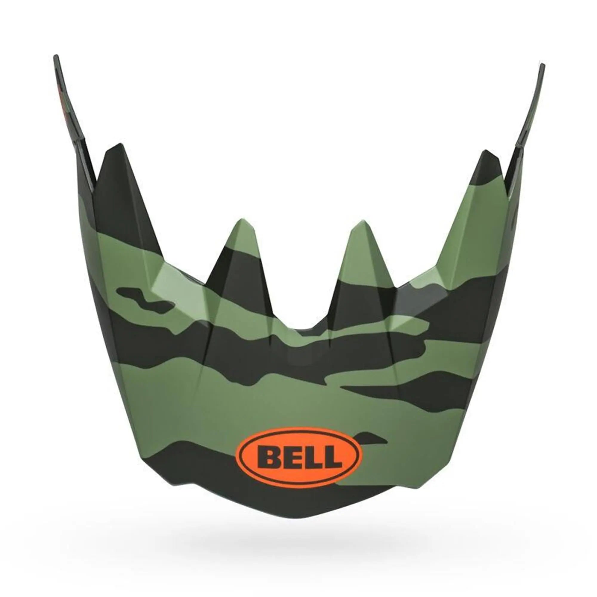 Bell Sanction 2 Helmet Visor Matt Dark Green / Orange - FREE UK Shipping, FREE 365 Day Returns | Moto Central