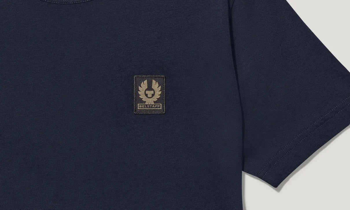 Belstaff T-Shirt Dark Ink FREE UK Delivery, FREE 365 Day Returns | Moto Central