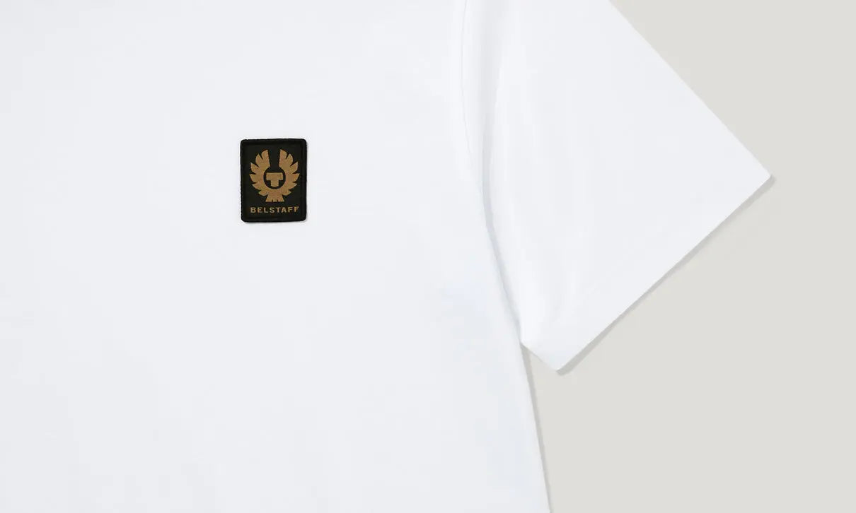 Belstaff T-Shirt White FREE UK Delivery, FREE 365 Day Returns | Moto Central