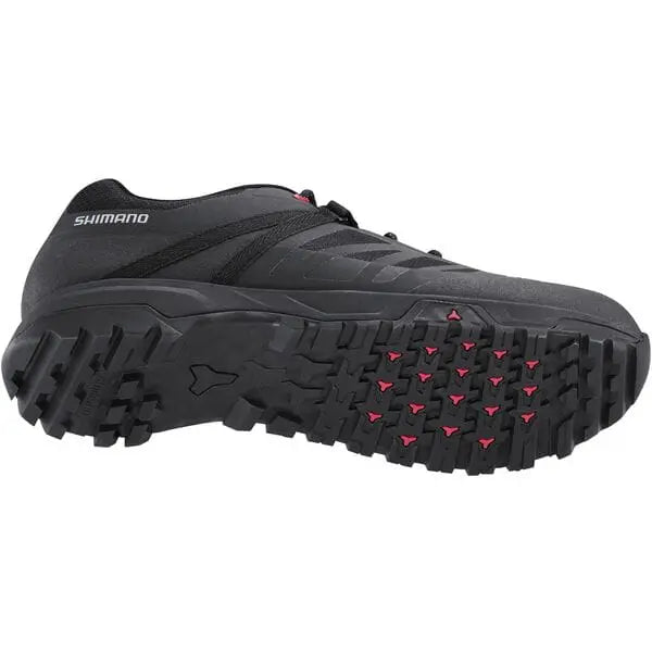 Shimano ET5 (ET500) Shoes Black - FREE UK Shipping, FREE 365 Day Returns | Moto Central