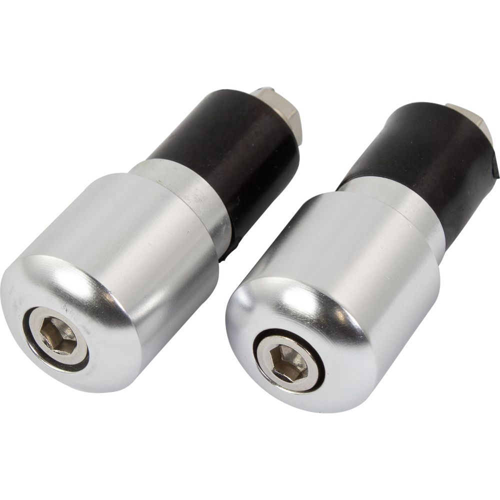 Bike It Slim Bar End Weights Chrome