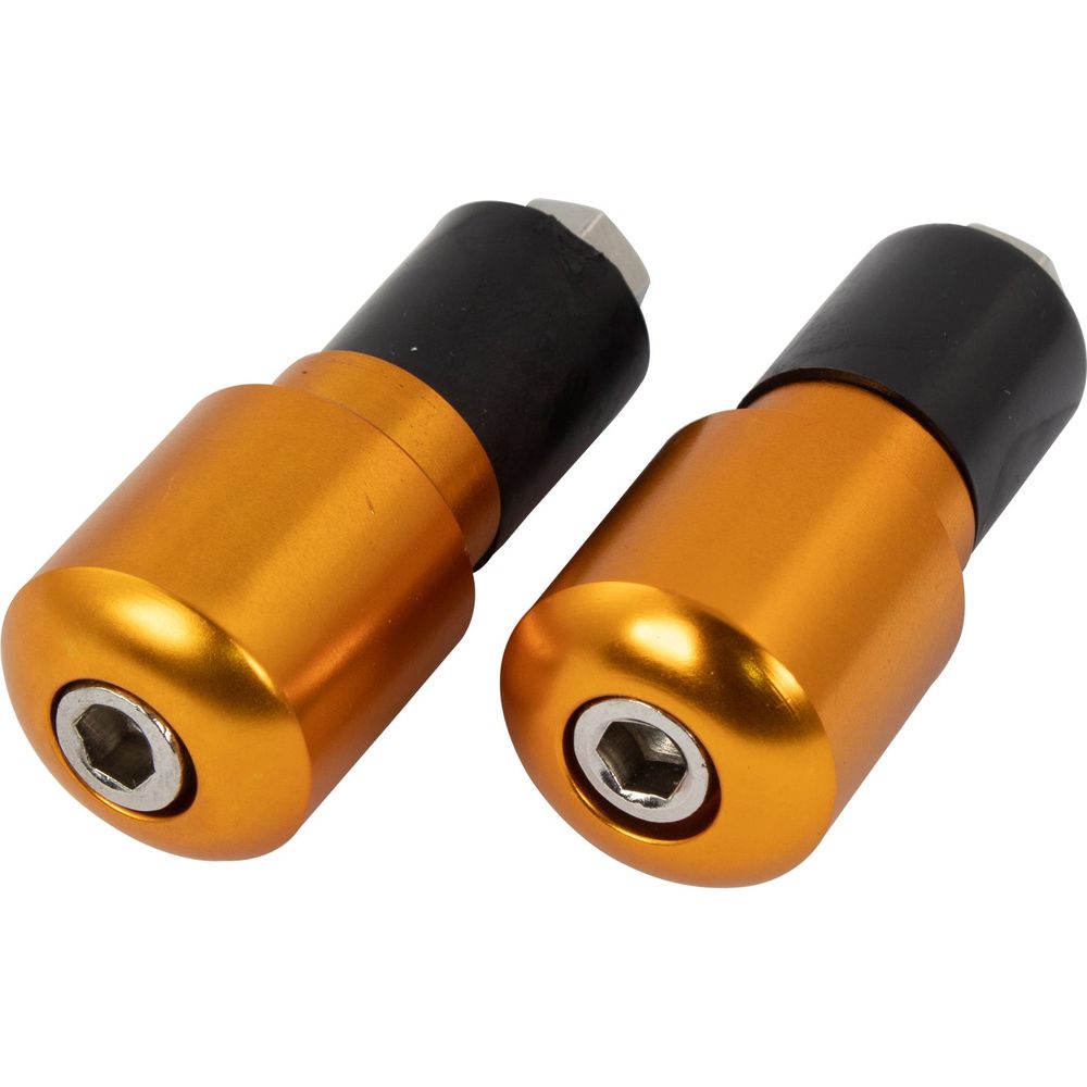 Bike It Slim Bar End Weights Gold