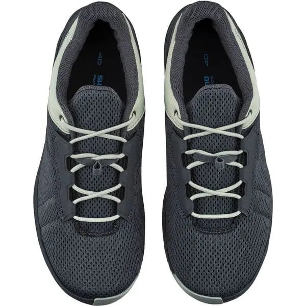 Shimano EX3W (EX300W) Ladies Shoes Grey / Mint - FREE UK Shipping, FREE 365 Day Returns | Moto Central