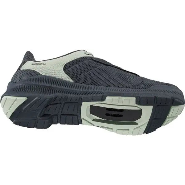 Shimano EX3W (EX300W) Ladies Shoes Grey / Mint - FREE UK Shipping, FREE 365 Day Returns | Moto Central