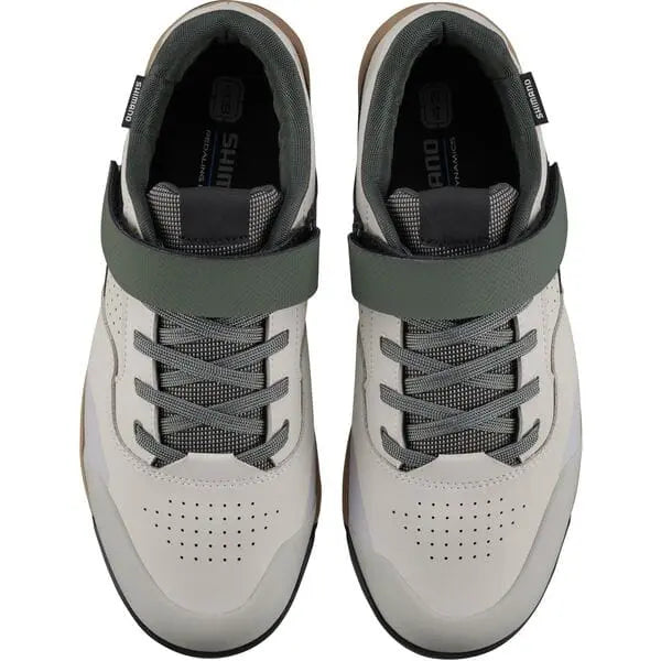 Shimano GE7 (GE700) Shoes Light Grey - FREE UK Shipping, FREE 365 Day Returns | Moto Central