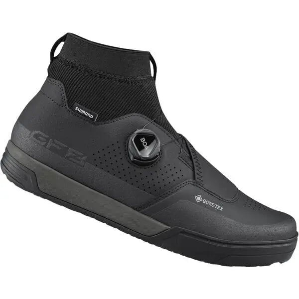 Shimano GF8 (GF800) Gore-Tex Shoes Black - FREE UK Shipping, FREE 365 Day Returns | Moto Central