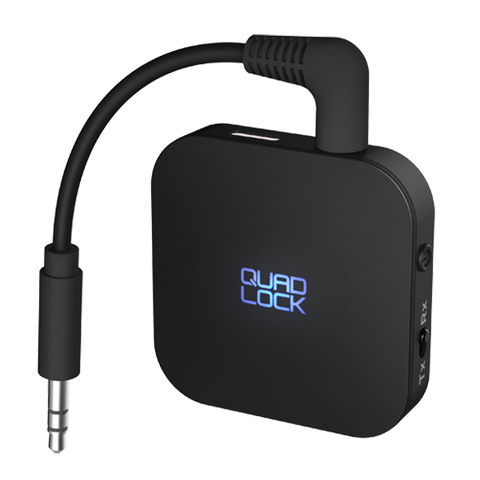 Quad Lock AUX Bluetooth Adapter - FREE UK Shipping, FREE 365 Day Returns | Moto Central