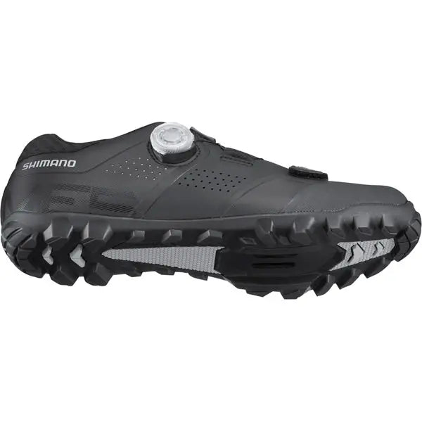 Shimano ME5 (ME502) Shoes Black - FREE UK Shipping, FREE 365 Day Returns | Moto Central
