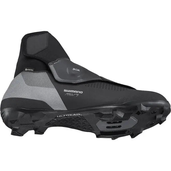 Shimano MW7 (MW702) Gore-Tex Shoes Black - FREE UK Shipping, FREE 365 Day Returns | Moto Central
