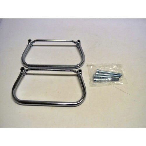 Longride Pannier Fitting Kit Chrome For Suzuki VL 800 Intruder Volusia Models