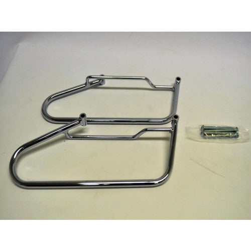 Longride Pannier Fitting Kit Chrome For Suzuki VL 800 Intruder Volusia 2001-2003 Models