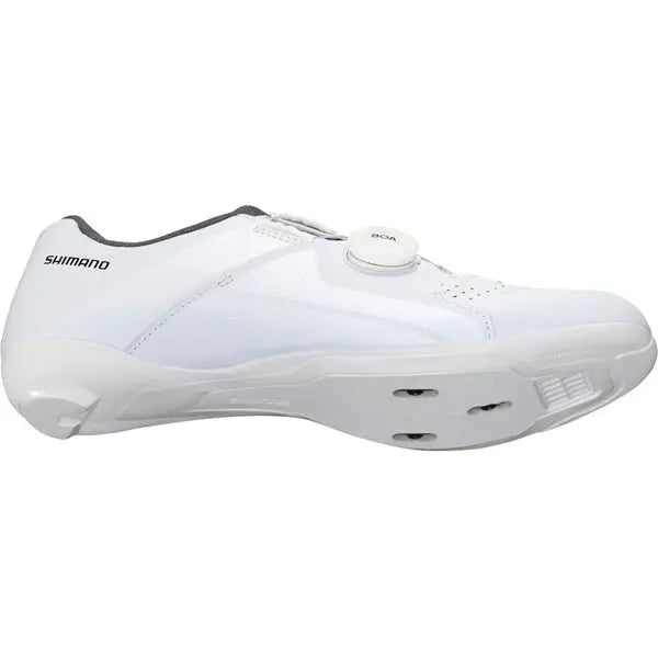 Shimano RC3W (RC300W) Ladies Shoes White - FREE UK Shipping, FREE 365 Day Returns | Moto Central