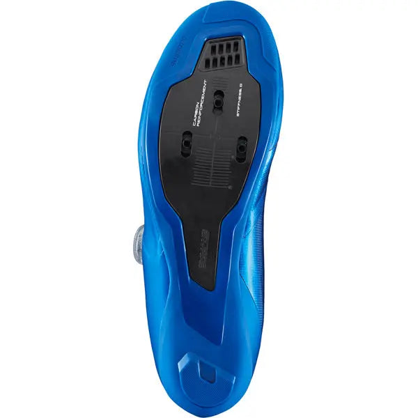 Shimano RC5 SPD-SL Shoes Blue - FREE UK Shipping, FREE 365 Day Returns | Moto Central