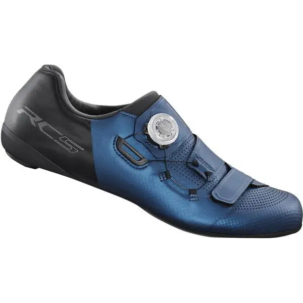 Shimano RC5 (RC502) Shoes Blue - FREE UK Shipping, FREE 365 Day Returns | Moto Central