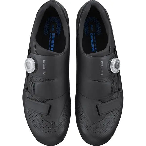 Shimano RC5 (RC502) Shoes Black - FREE UK Shipping, FREE 365 Day Returns | Moto Central