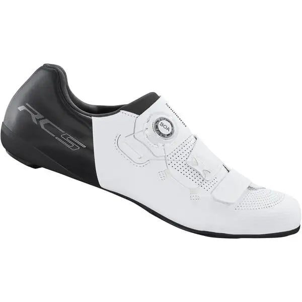 Shimano RC5 (RC502) Shoes White - FREE UK Shipping, FREE 365 Day Returns | Moto Central