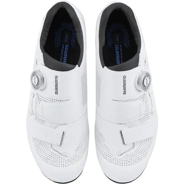 Shimano RC5W (RC502W) Ladies Shoes White - FREE UK Shipping, FREE 365 Day Returns | Moto Central